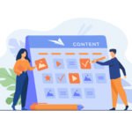 Happy SEO planning campaign for social media